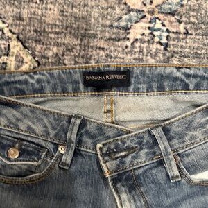 Banana Republic Light Blue Flare Jeans